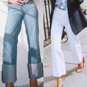 J Brand Joan White Folded Crop in White 27